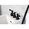 Kingston Brass ThreeHandle Bidet Faucet, Matte Black KB320AL - alternate 5
